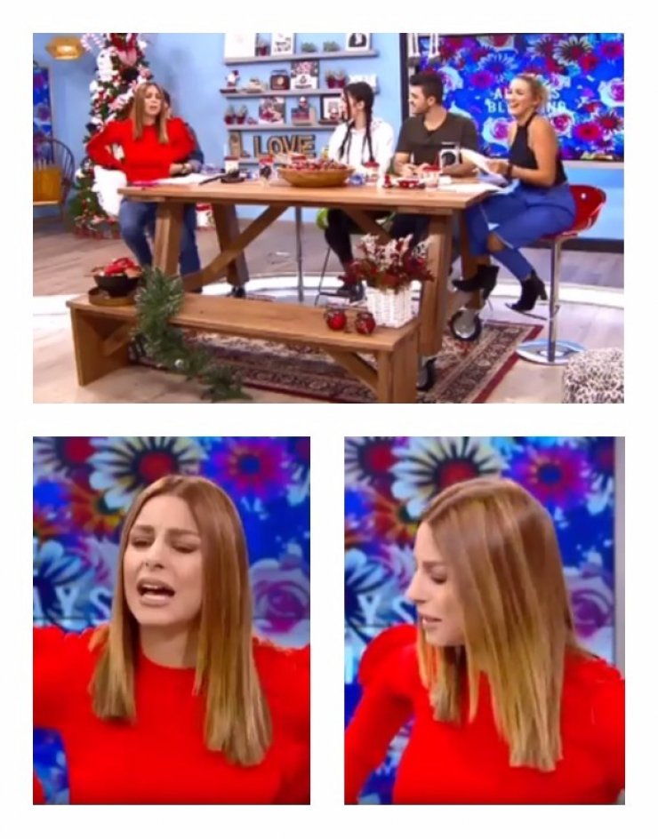 Τρομοκρατημένη η Κωνσταντίνα Ευριπίδου στον αέρα της εκπομπής της! [βίντεο]