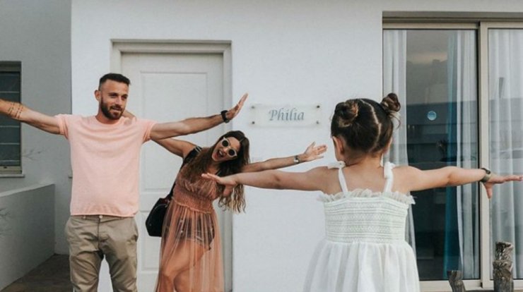 Νεκτάριος Αλεξάνδρου: Μας έδειξε τη μικρή Αριάδνη να βάζει καλάθια παίζοντας μπάσκετ! [βίντεο]