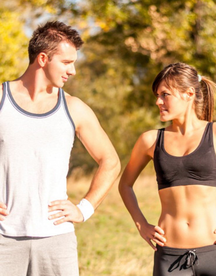 Γυμναστείτε μαζί με το σύντροφό σας 