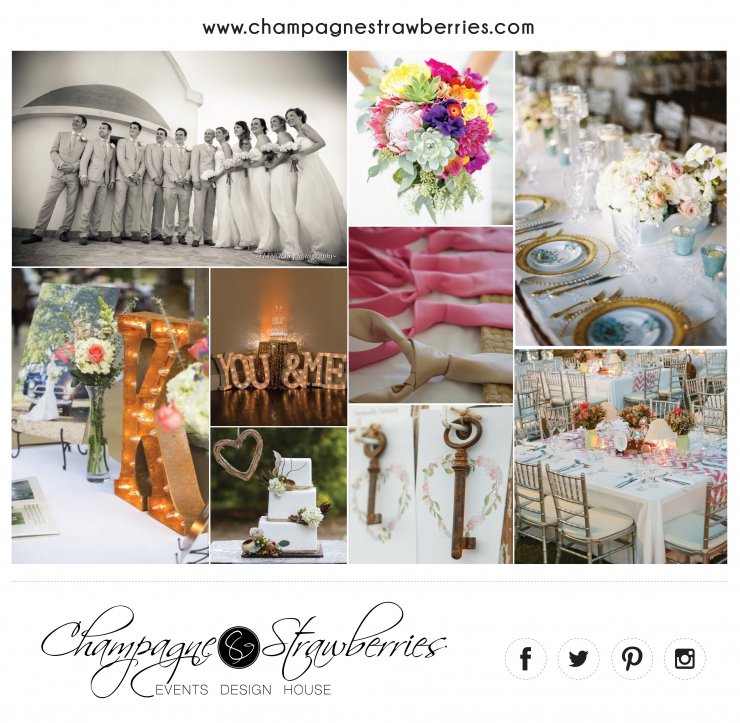 Champagne & Strawberries Events Design House