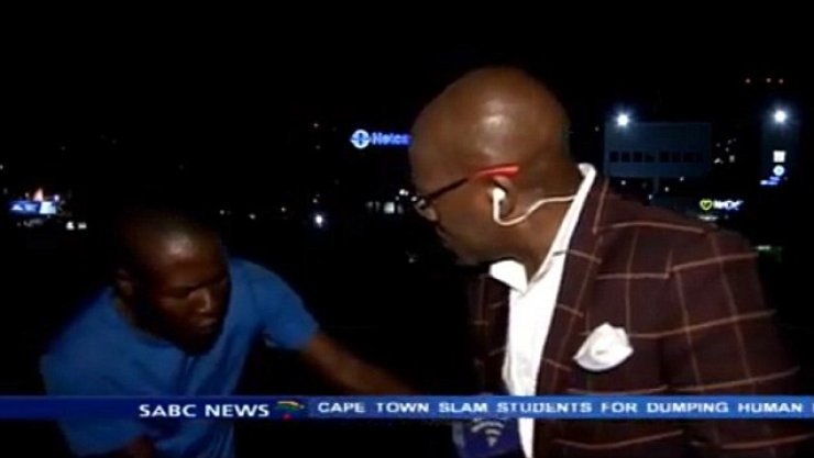 Λήστεψαν δημοσιογράφο την ώρα της…ζωντανής σύνδεσης [βίντεο] 