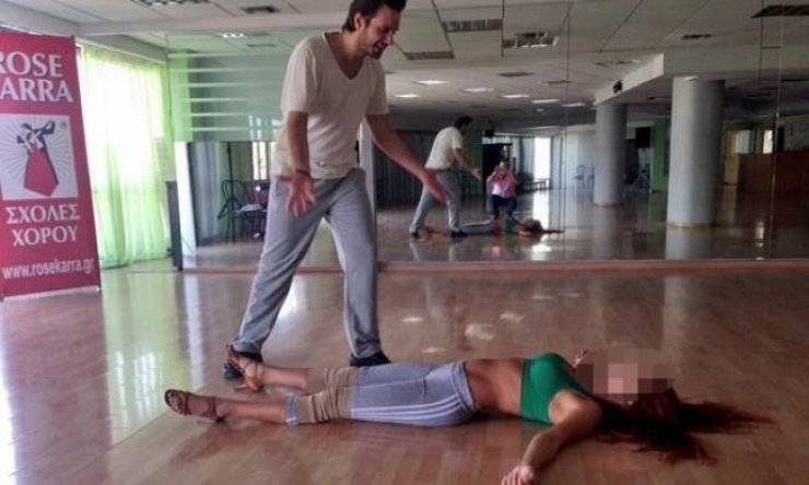 Έπεσε στα πατώματα του Dancing with the stars!