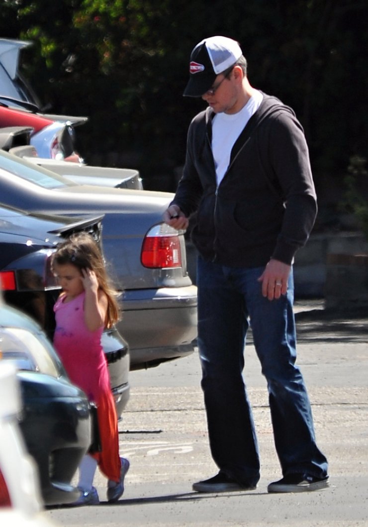 Matt Damon: Ο πιο τρυφερός μπαμπάς [φωτογραφίες]