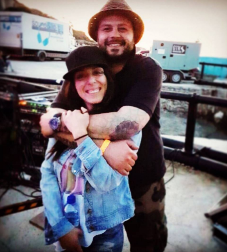 Δανάη Χρήστου: Η τρυφερή εικόνα με το σύντροφό της!