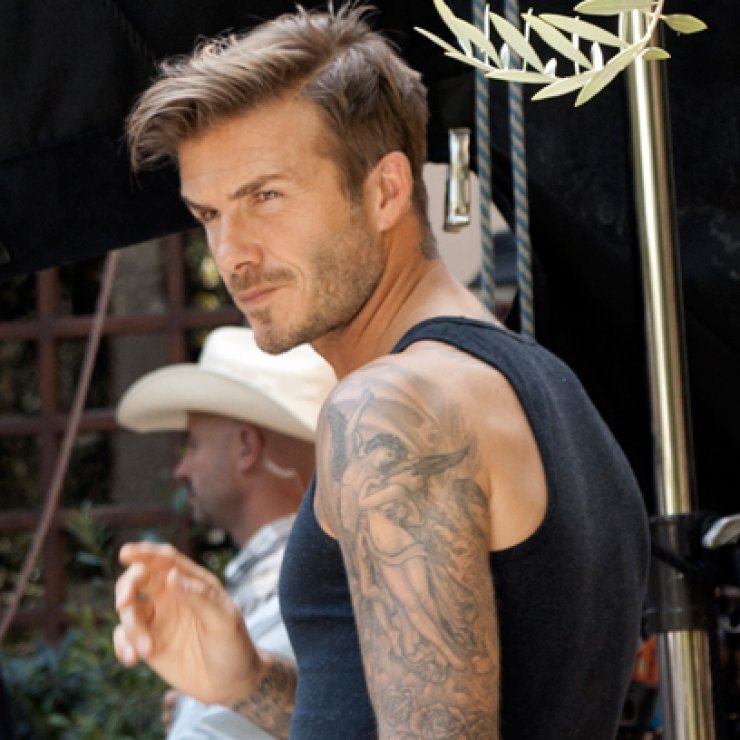 Δες ημίγυμνο τον Beckham! 