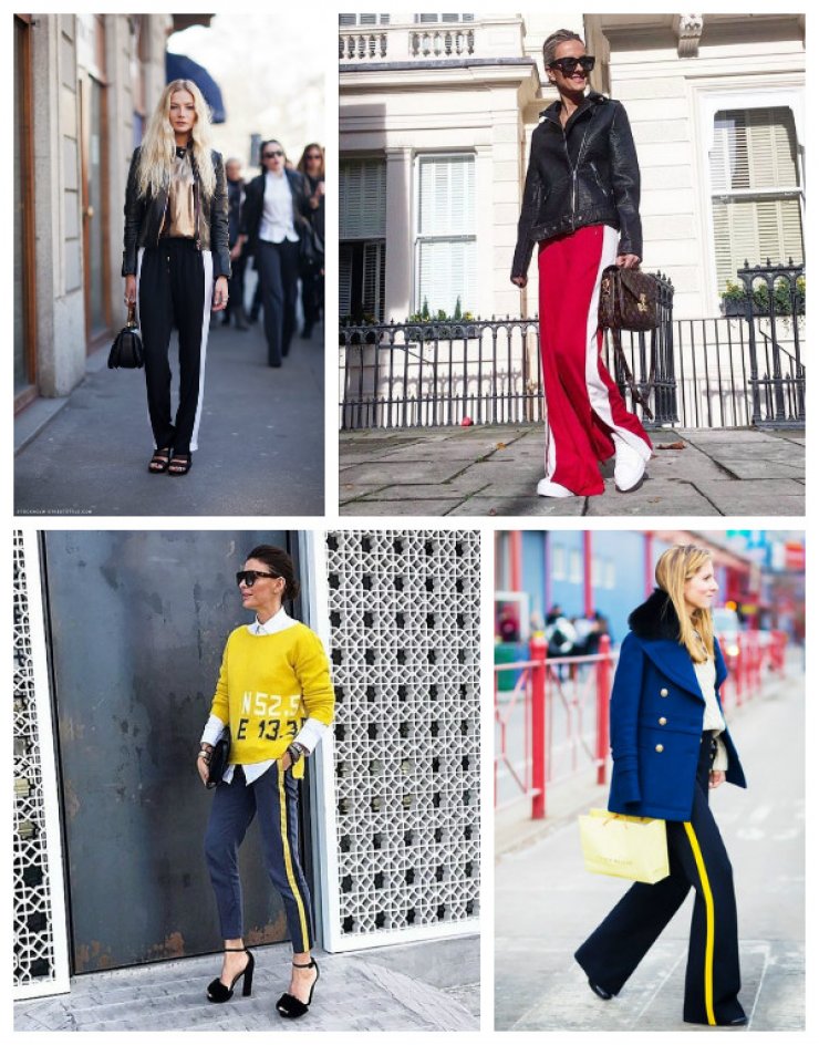 Αυτό το χειμώνα φόρεσε παντελόνι με γραμμή στο πλάι