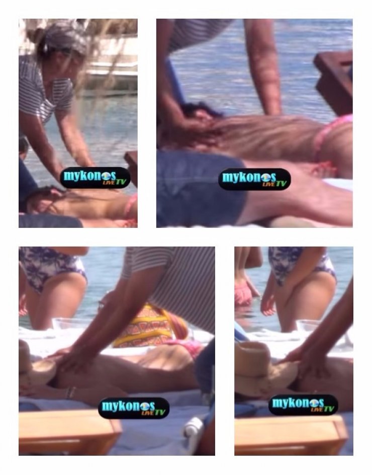 Απίστευτο: Ποια επώνυμη έκανε topless μασάζ σε παραλία της Μυκόνου 