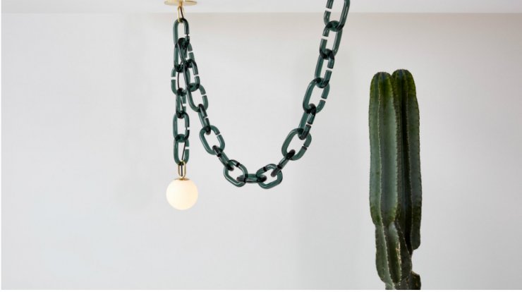 Φωτιστικά Cerine με την χαρακτηριστική αλυσίδα