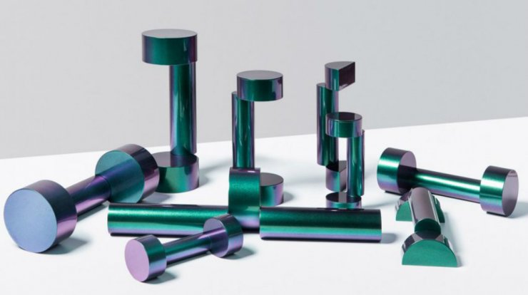 Ιριδίζον βαράκια για να κάνεις γυμναστική ή να τα τοποθετείς σε περίοπτη θέση