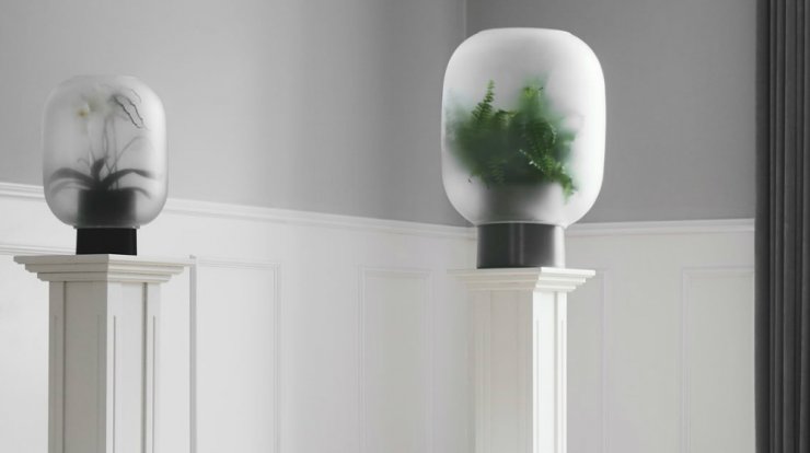 Βάζα που μοιάζουν να εγκλωβίζουν την ομίχλη