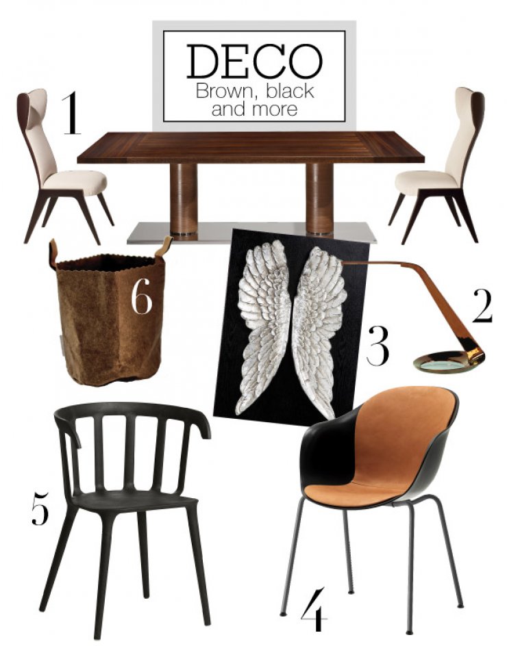 Brown, black and more