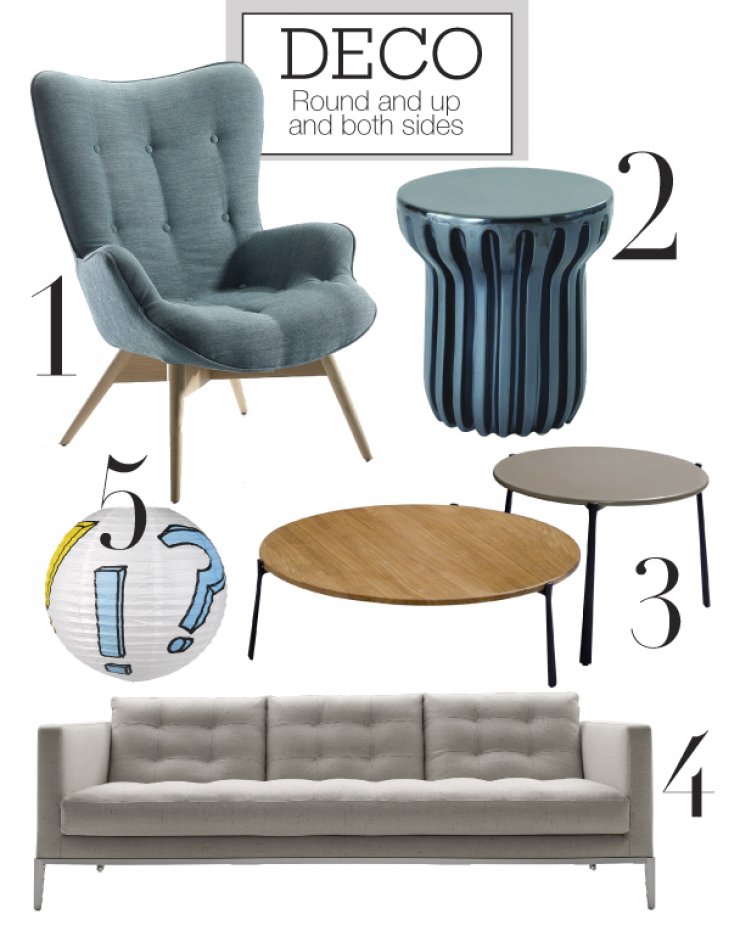 Round and up and both sides