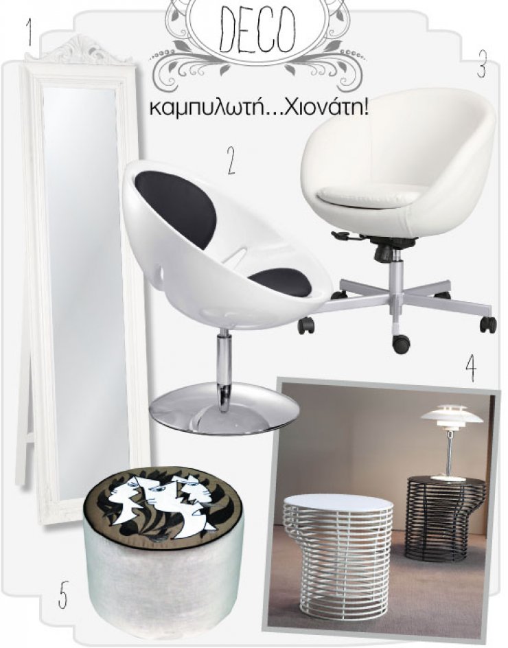 Καμπυλωτή… Χιονάτη!