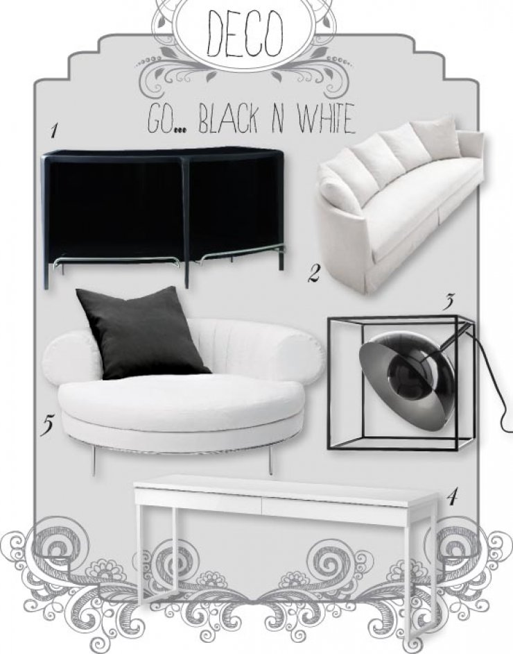 Μαυρόασπρη πολυτέλεια