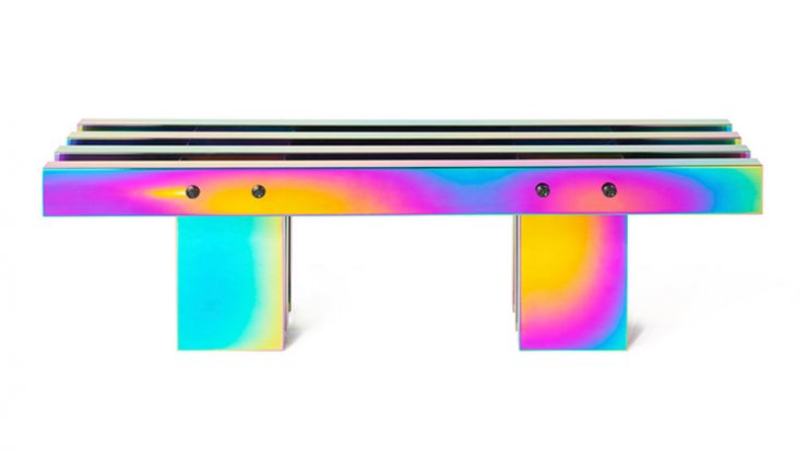 Ψυχεδελική παλέτα σε design έπιπλα