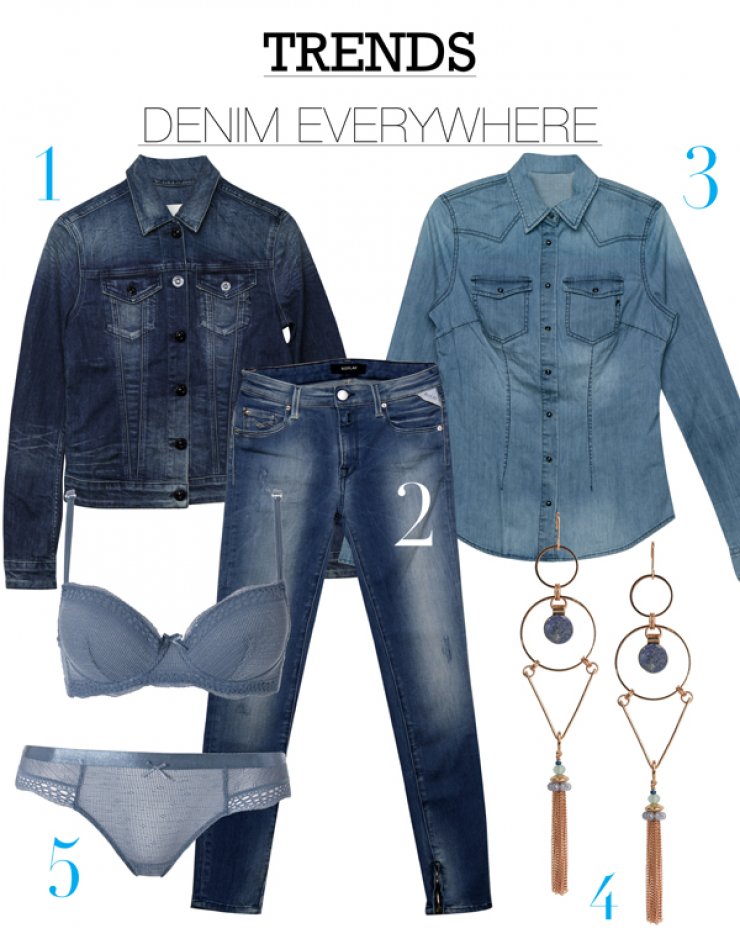 Denim everywhere