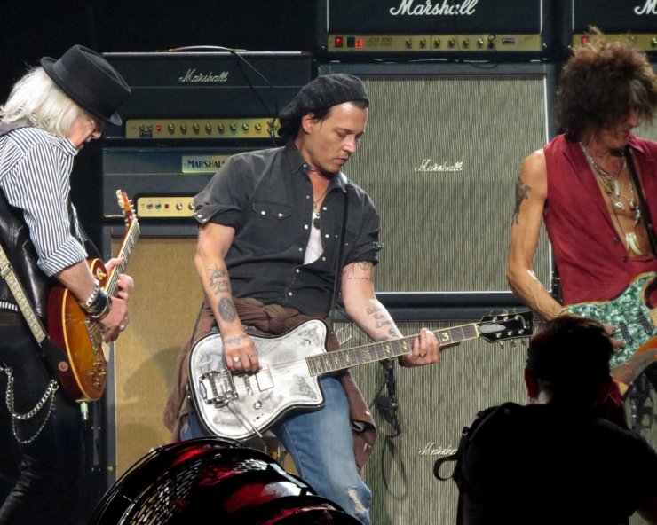 Γεννημένος ροκάς ο Johnny Depp [εικόνες]