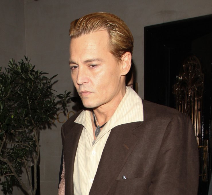Johnny Depp: Έγινε ξανθός!!!