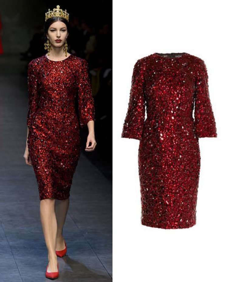 To πιο ακριβό φόρεμα του οίκου D&G στο Net-a-Porter