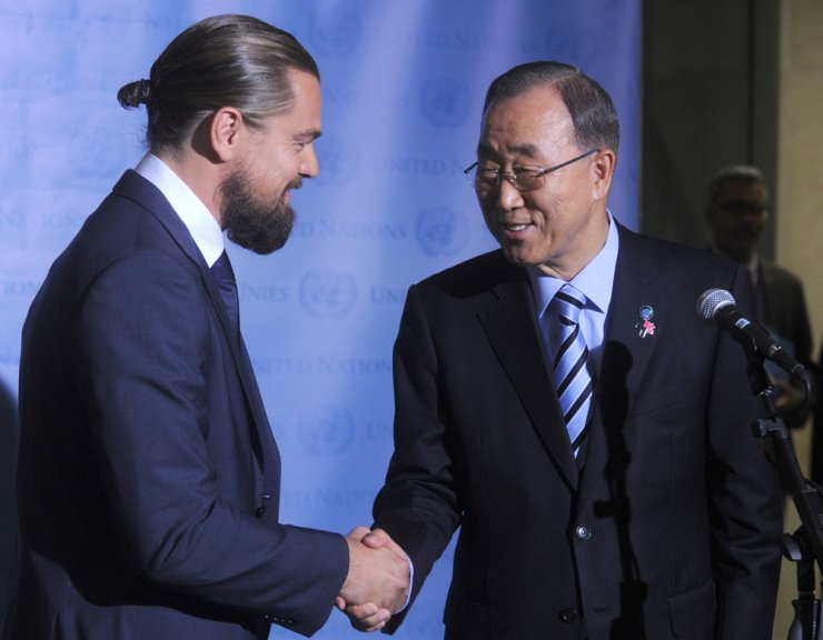 O Leonardo Di Caprio έγινε πρεσβευτής ειρήνης [εικόνες]
