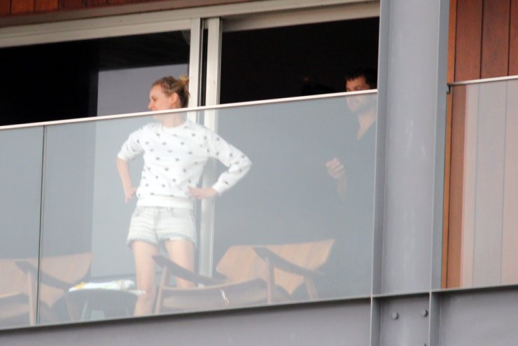 Diane Kruger: Με το αμόρε στο μπαλκόνι!