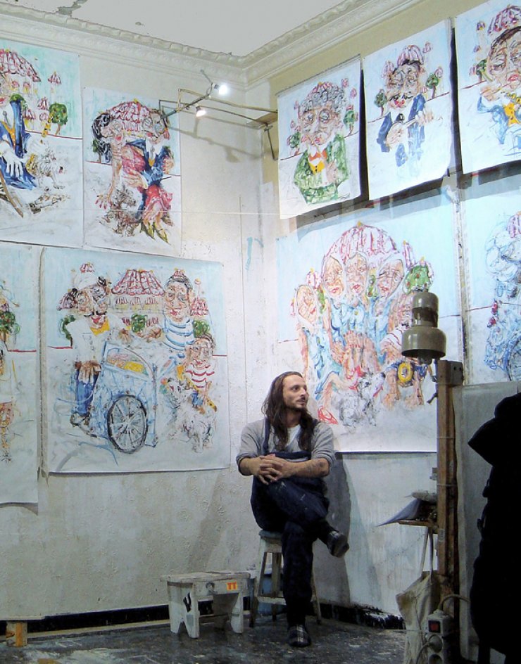 Θωμά Τουρναβίτη: Παρουσιάζει τη νέα του εικαστική πρόταση με τίτλο "Saints in Carousel"