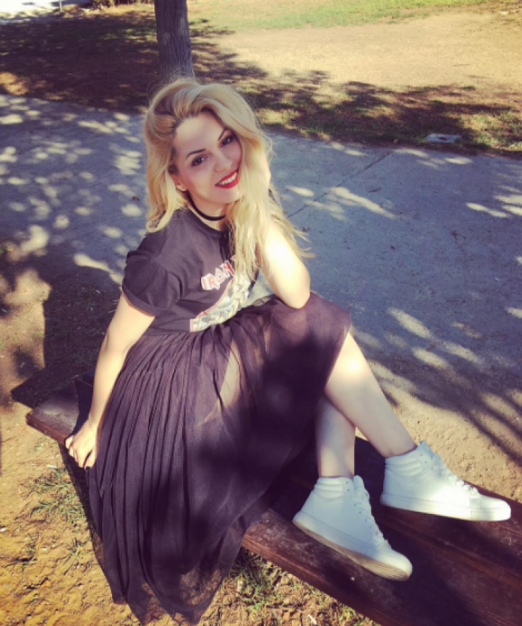 Απίστευτο κι όμως συνέβη! Η Δήμητρα Μακρυγιάννη έγινε graffiti στο κέντρο της Λευκωσίας!