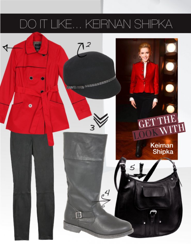 Do it like…Keirnan Shipka