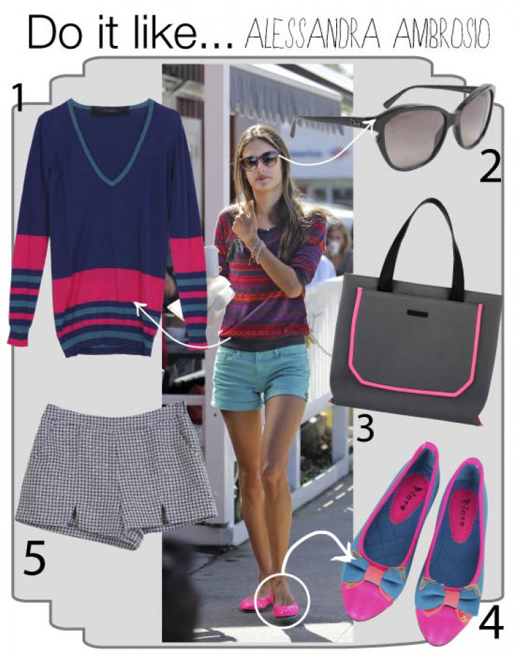 Do it like… Αlessandra Ambrosio