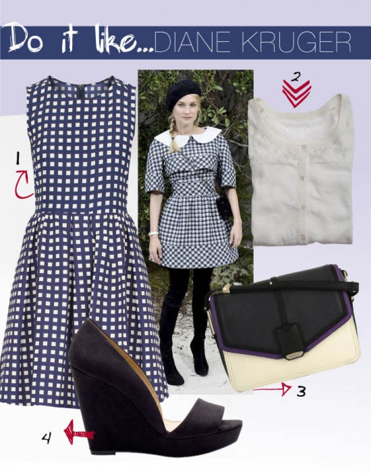 Μαθήματα στυλ από την Diane Kruger
