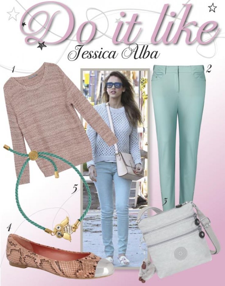 Do it like… Jessica Alba