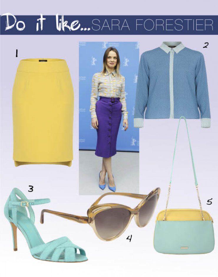 Αντιγράφουμε το στυλ της Sara Forestier