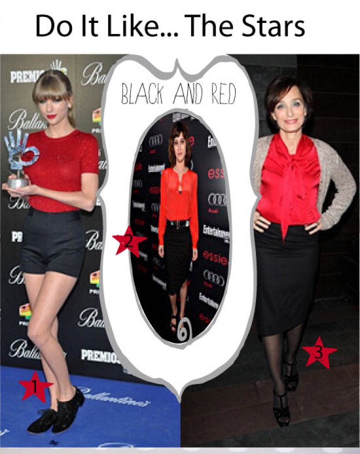 Κόκκινο και μαύρο: Παθιάρικος συνδυασμός