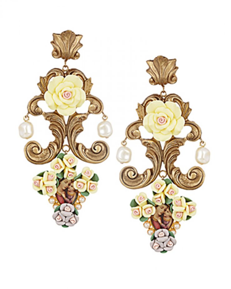 Dolce & Gabbana σκουλαρίκια για super εξόδους