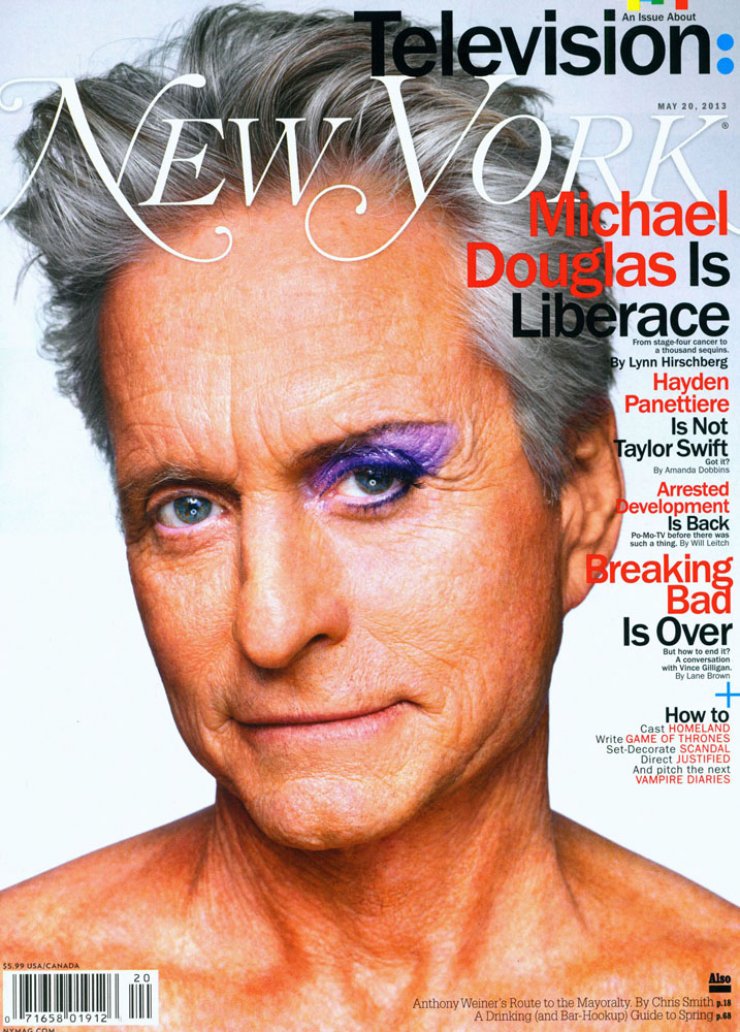 Ο Michael Douglas τώρα φοράει και make up! 