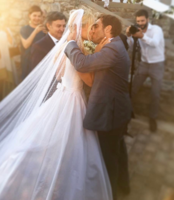 Η συγκίνηση της Δούκισσας Νομικού λίγο πριν πάει στην εκκλησία!