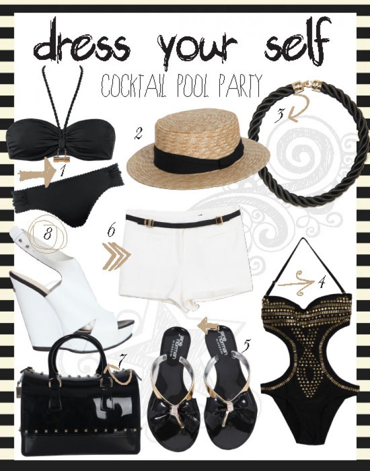 Cocktail pool party!