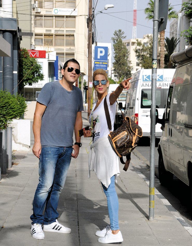 Μάρκος Κωμοδρόμος - Χριστίνα Δημητρίου: Για πρωινό στο κέντρο  της Λευκωσίας λίγο πριν την πρεμιέρα της ραδιοφωνικής τους εκπομπής