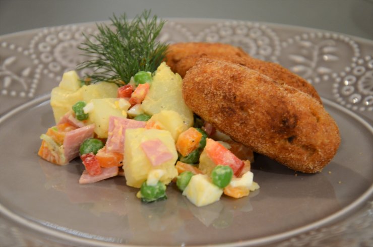 Ουκρανικά κεφτεδάκια με κιμά γαλοπούλας