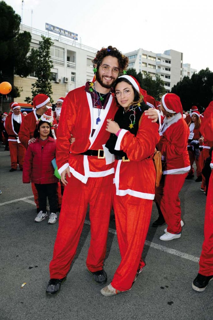 1000 Αϊ-Βασίληδες στους δρόµους της Λευκωσίας