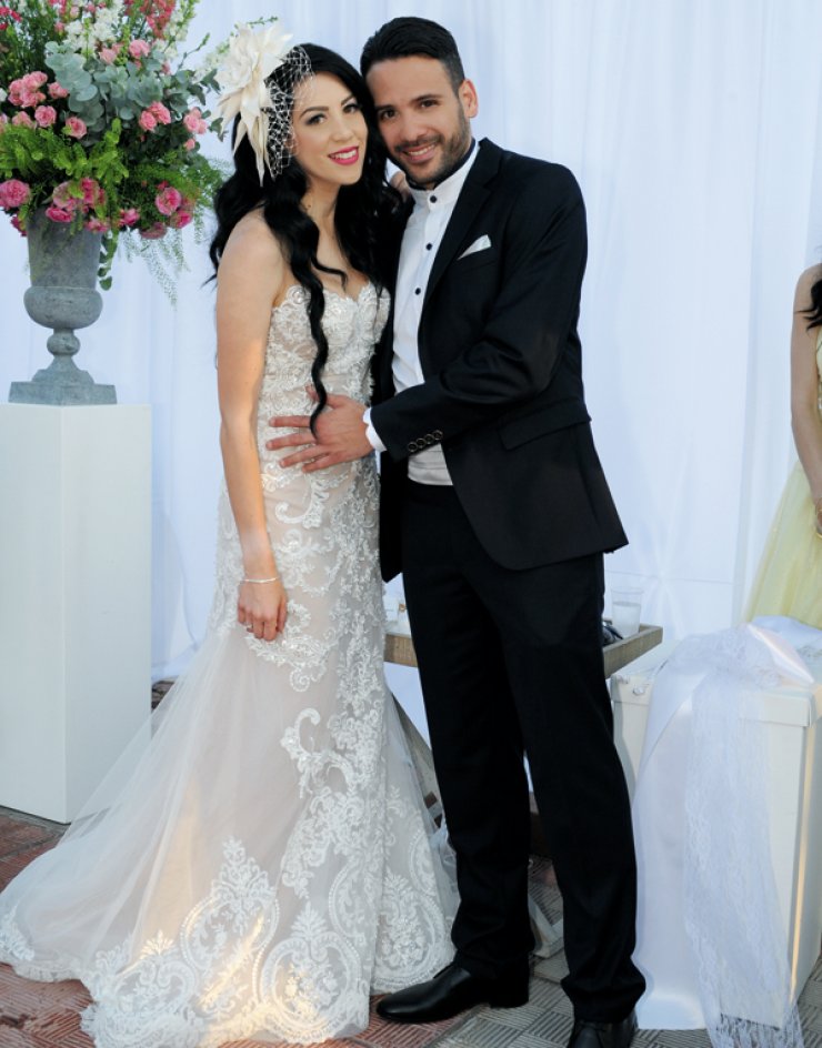 Σιμόνη Σχίζα - Αλέξης Κανάρης: Ο υπέροχος γάµος τους  στη Λευκωσία