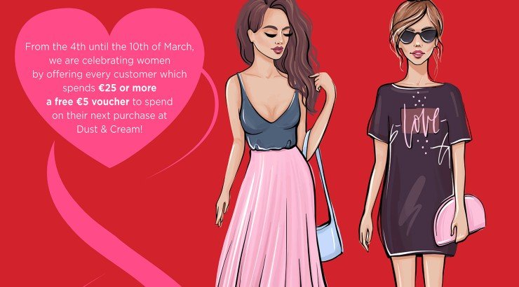 #WeCelebrateWomen: Το μήνυμα της DUST+CREAM για τον μήνα Μάρτιο!