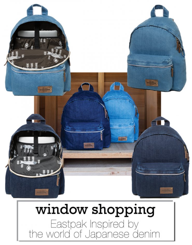 Eastpak Inspired by the world of Japanese denim