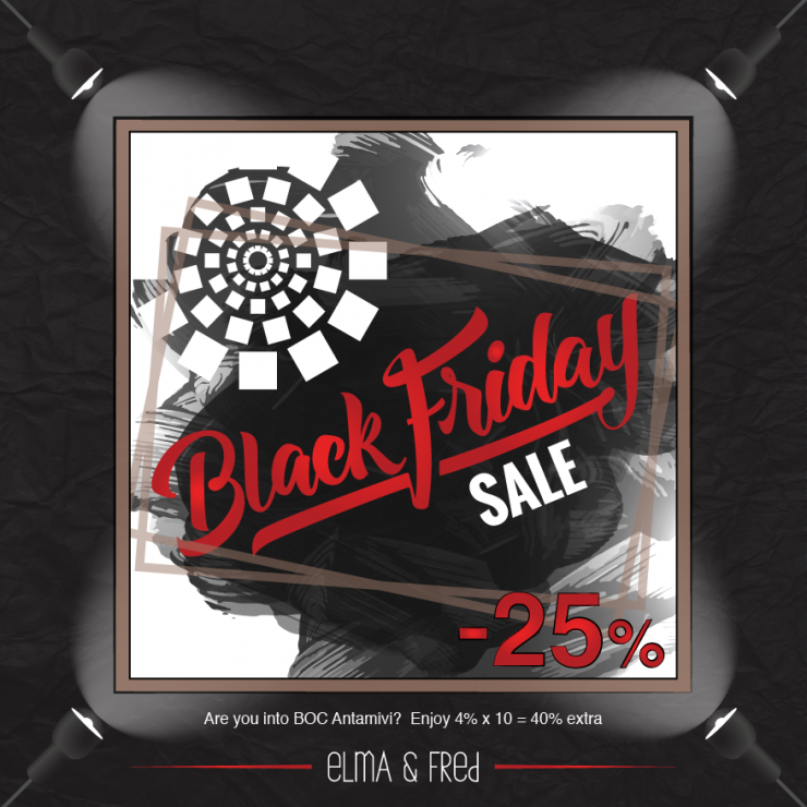 Black Friday στο Elma & Fred