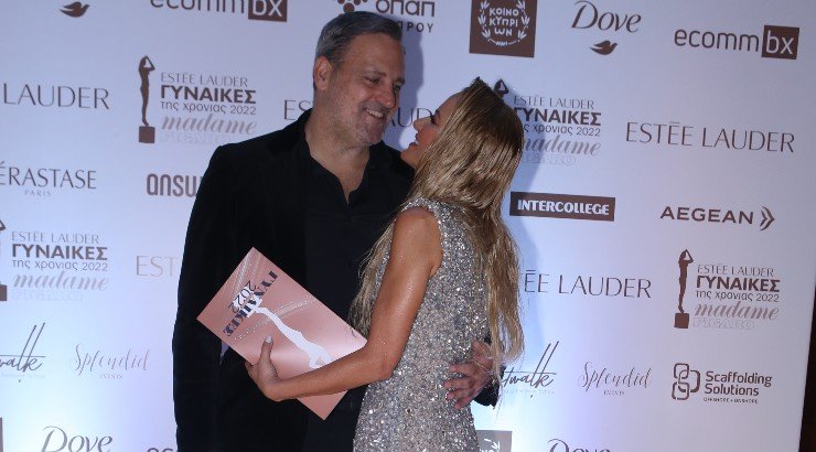 Έφη Παπαϊωάννου – Μαξ Τρίγκας: Τα τρυφερά τους στιγμιότυπα στα MFAwards [εικόνες]