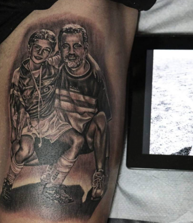 Ποιος Κύπριος ποδοσφαιριστής "χτύπησε" τατουάζ τον πατέρα του;