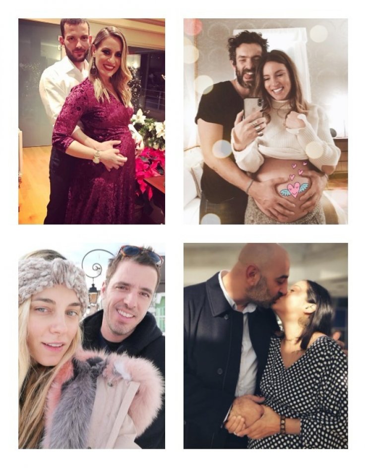 Πόσα κιλά έχουν πάρει μέχρι στιγμής στις εγκυμοσύνες τους οι Ελληνίδες celebrities;