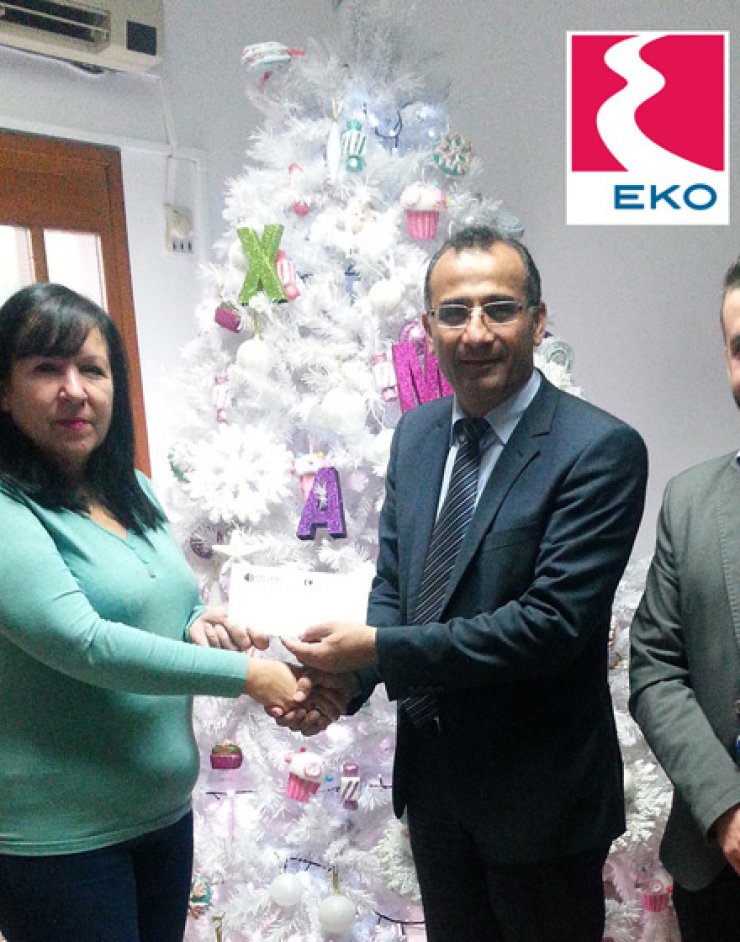 H EKO προσέφερε οικονομική βοήθεια στι συνδέσμου «Οι φίλοι της παιδικής στέγης Λευκωσίας»