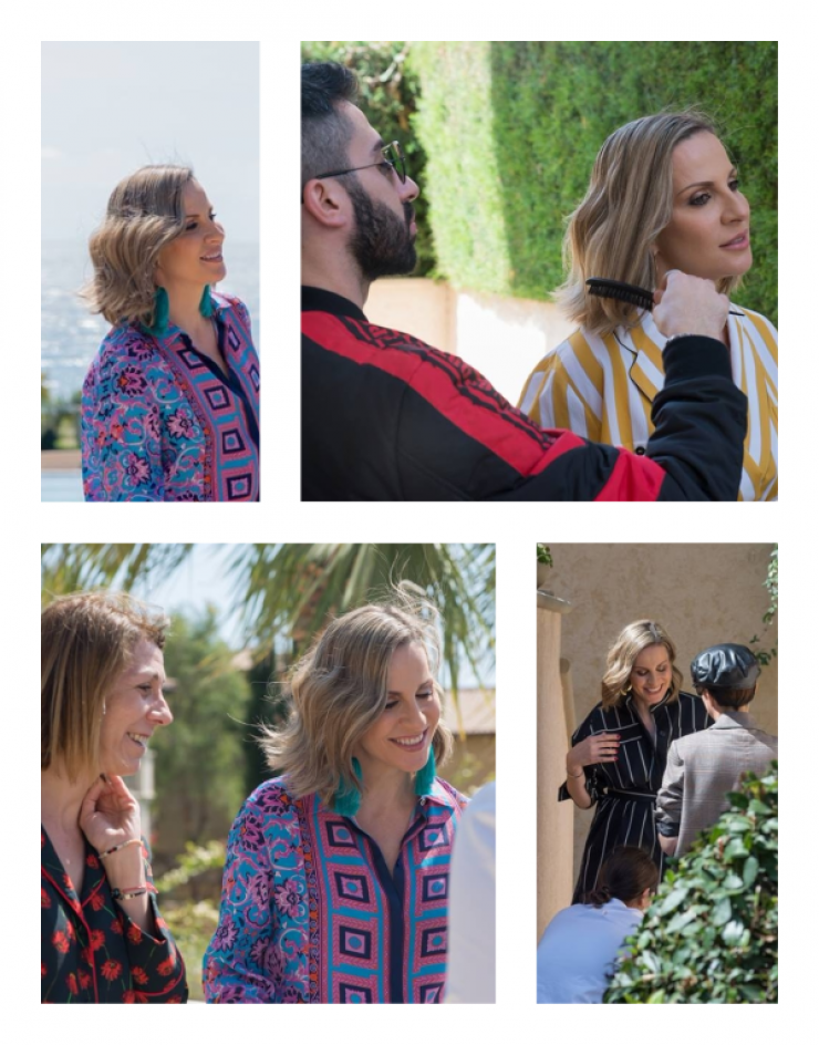 Βρεθήκαμε στο backstage της φωτογράφησης της Ινώς Αναστασιάδη για τη Madame Figaro Απριλίου