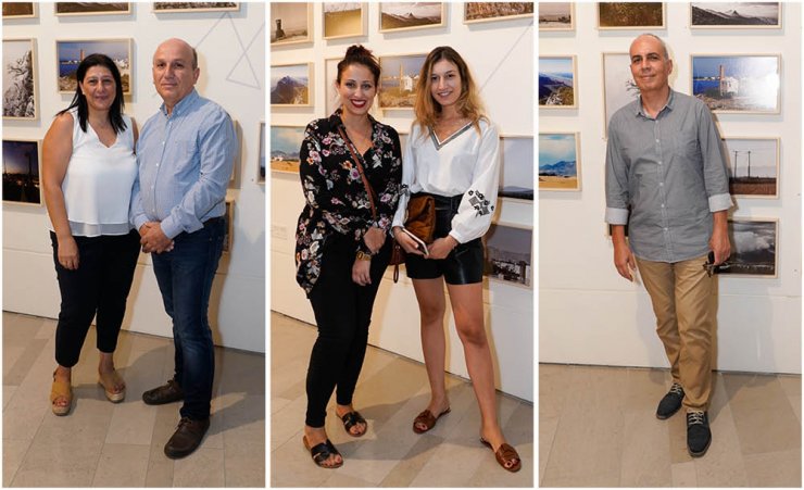 Στα εγκαίνια της έκθεσης φωτογραφίας "Πενταδάκτυλος / Contemporaries"